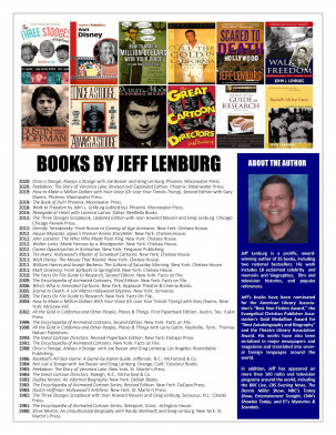 gallery/jeff lenburg books list
